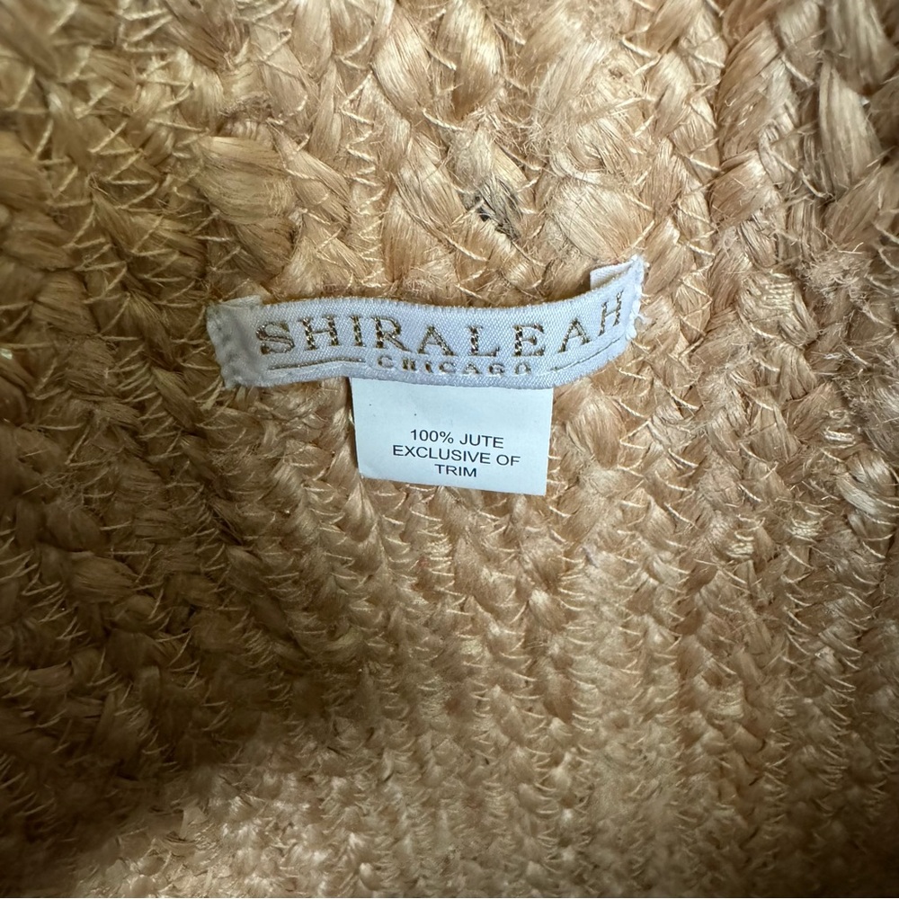 Shiraleah Out Of Office Jute Tote Bag View 4